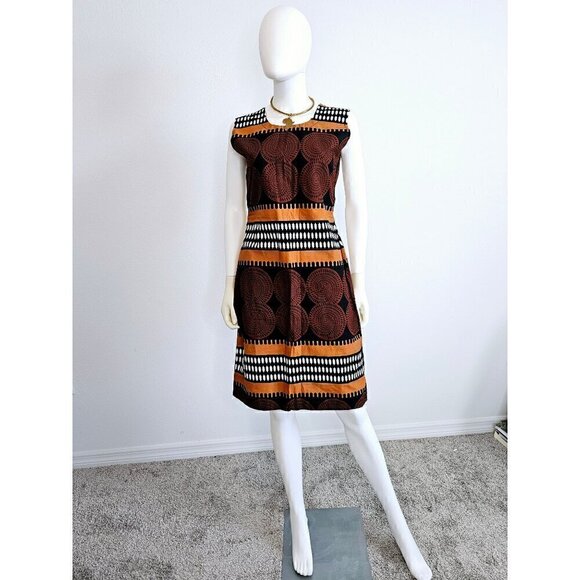 African Ankara Kitenge Two Piece Dress Suit Set - Made in Kenya - Picture 4 of 5